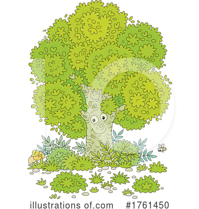 Royalty-Free (RF) Tree Clipart Illustration by Alex Bannykh - Stock Sample #1761450