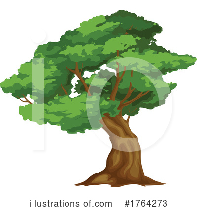 Royalty-Free (RF) Tree Clipart Illustration by Vector Tradition SM - Stock Sample #1764273