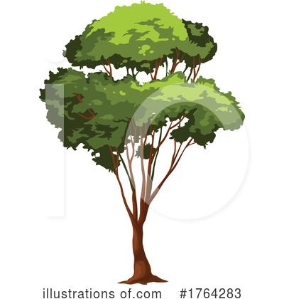 Royalty-Free (RF) Tree Clipart Illustration by Vector Tradition SM - Stock Sample #1764283