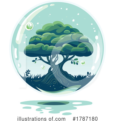 Trees Clipart #1787180 by beboy