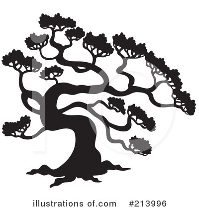 Royalty-Free (RF) Tree Clipart Illustration by visekart - Stock Sample #213996