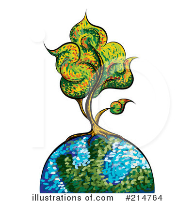 Royalty-Free (RF) Tree Clipart Illustration by MilsiArt - Stock Sample #214764