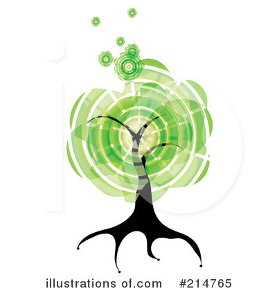 Royalty-Free (RF) Tree Clipart Illustration by MilsiArt - Stock Sample #214765