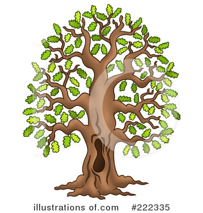 Royalty-Free (RF) Tree Clipart Illustration by visekart - Stock Sample #222335