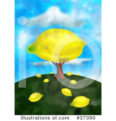 Royalty-Free (RF) Tree Clipart Illustration by Prawny - Stock Sample #37390