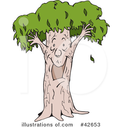 Tree Man Clipart #42653 by Dennis Holmes Designs