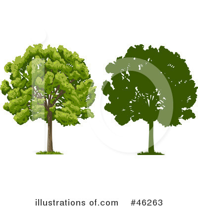 Royalty-Free (RF) Tree Clipart Illustration by Tonis Pan - Stock Sample #46263