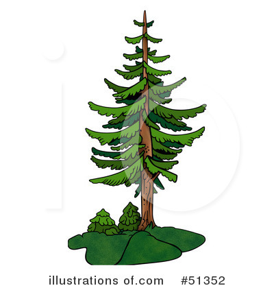 Royalty-Free (RF) Tree Clipart Illustration by dero - Stock Sample #51352