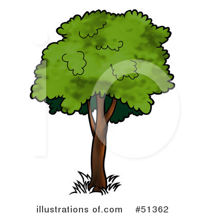 Royalty-Free (RF) Tree Clipart Illustration by dero - Stock Sample #51362