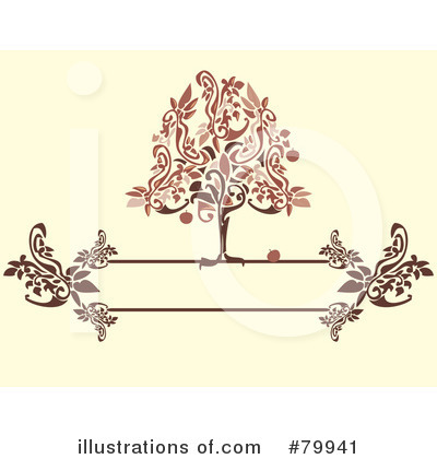 Royalty-Free (RF) Tree Clipart Illustration by Randomway - Stock Sample #79941
