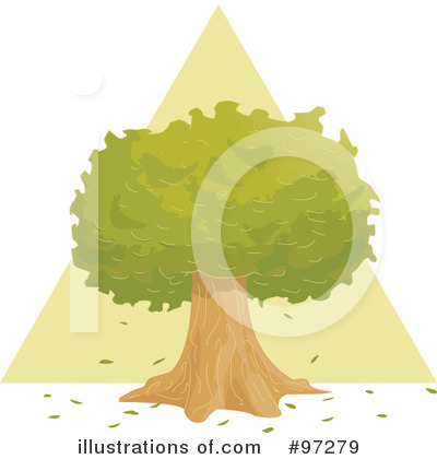 Royalty-Free (RF) Tree Clipart Illustration by PlatyPlus Art - Stock Sample #97279