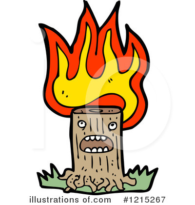 Royalty-Free (RF) Tree Stump Clipart Illustration by lineartestpilot - Stock Sample #1215267