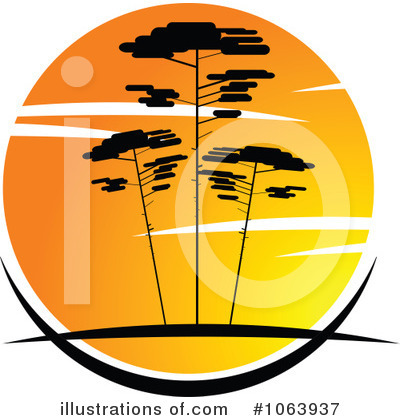 Royalty-Free (RF) Trees Clipart Illustration by Vector Tradition SM - Stock Sample #1063937