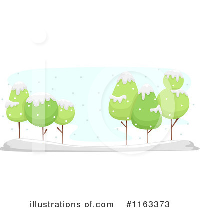 Snowing Clipart #1163373 by BNP Design Studio