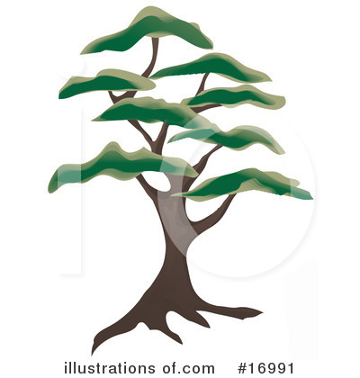 Royalty-Free (RF) Trees Clipart Illustration by Rasmussen Images - Stock Sample #16991