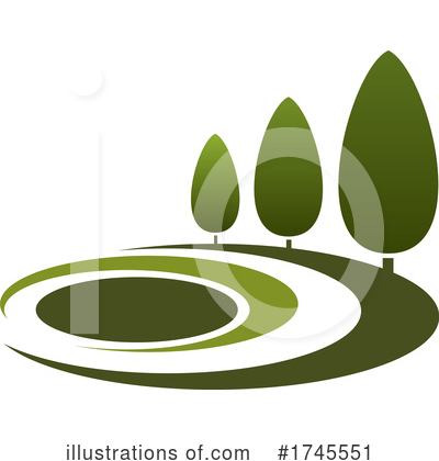 Royalty-Free (RF) Trees Clipart Illustration by Vector Tradition SM - Stock Sample #1745551