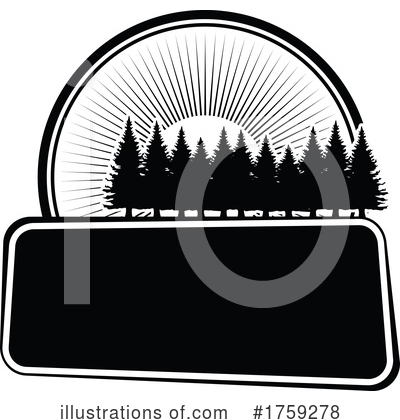 Royalty-Free (RF) Trees Clipart Illustration by Vector Tradition SM - Stock Sample #1759278