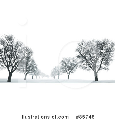 Royalty-Free (RF) Trees Clipart Illustration by Mopic - Stock Sample #85748