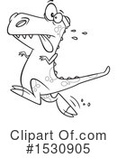 Trex Clipart #1530905 by toonaday