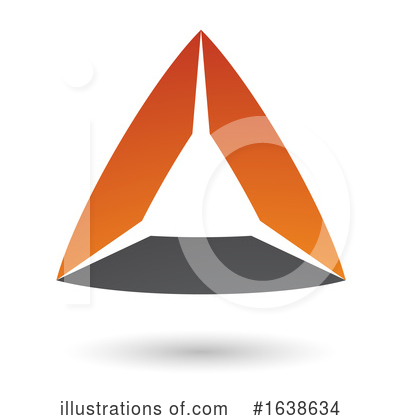 Royalty-Free (RF) Triangle Clipart Illustration by cidepix - Stock Sample #1638634