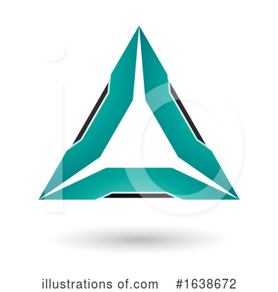 Royalty-Free (RF) Triangle Clipart Illustration by cidepix - Stock Sample #1638672