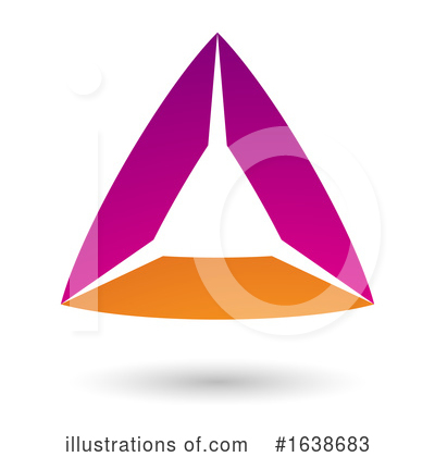 Royalty-Free (RF) Triangle Clipart Illustration by cidepix - Stock Sample #1638683