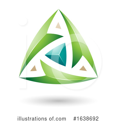 Royalty-Free (RF) Triangle Clipart Illustration by cidepix - Stock Sample #1638692