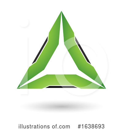 Royalty-Free (RF) Triangle Clipart Illustration by cidepix - Stock Sample #1638693