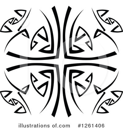 Royalty-Free (RF) Tribal Clipart Illustration by Chromaco - Stock Sample #1261406