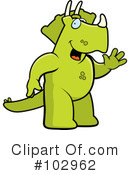 Triceratops Clipart #102962 by Cory Thoman