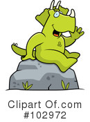 Triceratops Clipart #102972 by Cory Thoman