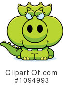 Triceratops Clipart #1094993 by Cory Thoman