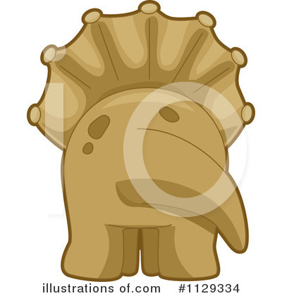 Royalty-Free (RF) Triceratops Clipart Illustration by BNP Design Studio - Stock Sample #1129334