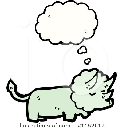 Triceratops Clipart #1152017 by lineartestpilot
