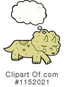 Triceratops Clipart #1152021 by lineartestpilot