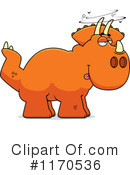 Triceratops Clipart #1170536 by Cory Thoman
