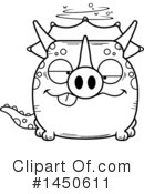 Triceratops Clipart #1450611 by Cory Thoman