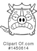 Triceratops Clipart #1450614 by Cory Thoman