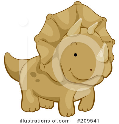 Triceratops Clipart #209541 by BNP Design Studio
