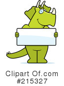Triceratops Clipart #215327 by Cory Thoman
