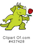 Triceratops Clipart #437428 by Cory Thoman