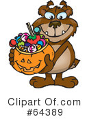 Trick Or Treater Clipart #64389 by Dennis Holmes Designs