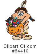 Trick Or Treater Clipart #64410 by Dennis Holmes Designs