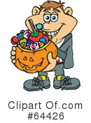 Trick Or Treater Clipart #64426 by Dennis Holmes Designs