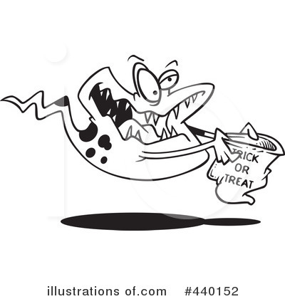 Ghost Clipart #440152 by toonaday