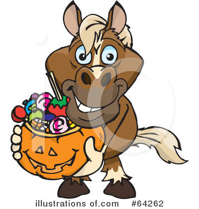 Trick Or Treating Clipart #64262 by Dennis Holmes Designs
