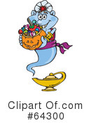Trick Or Treating Clipart #64300 by Dennis Holmes Designs