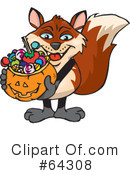 Trick Or Treating Clipart #64308 by Dennis Holmes Designs