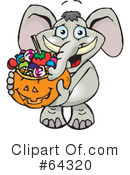 Trick Or Treating Clipart #64320 by Dennis Holmes Designs