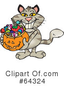 Trick Or Treating Clipart #64324 by Dennis Holmes Designs